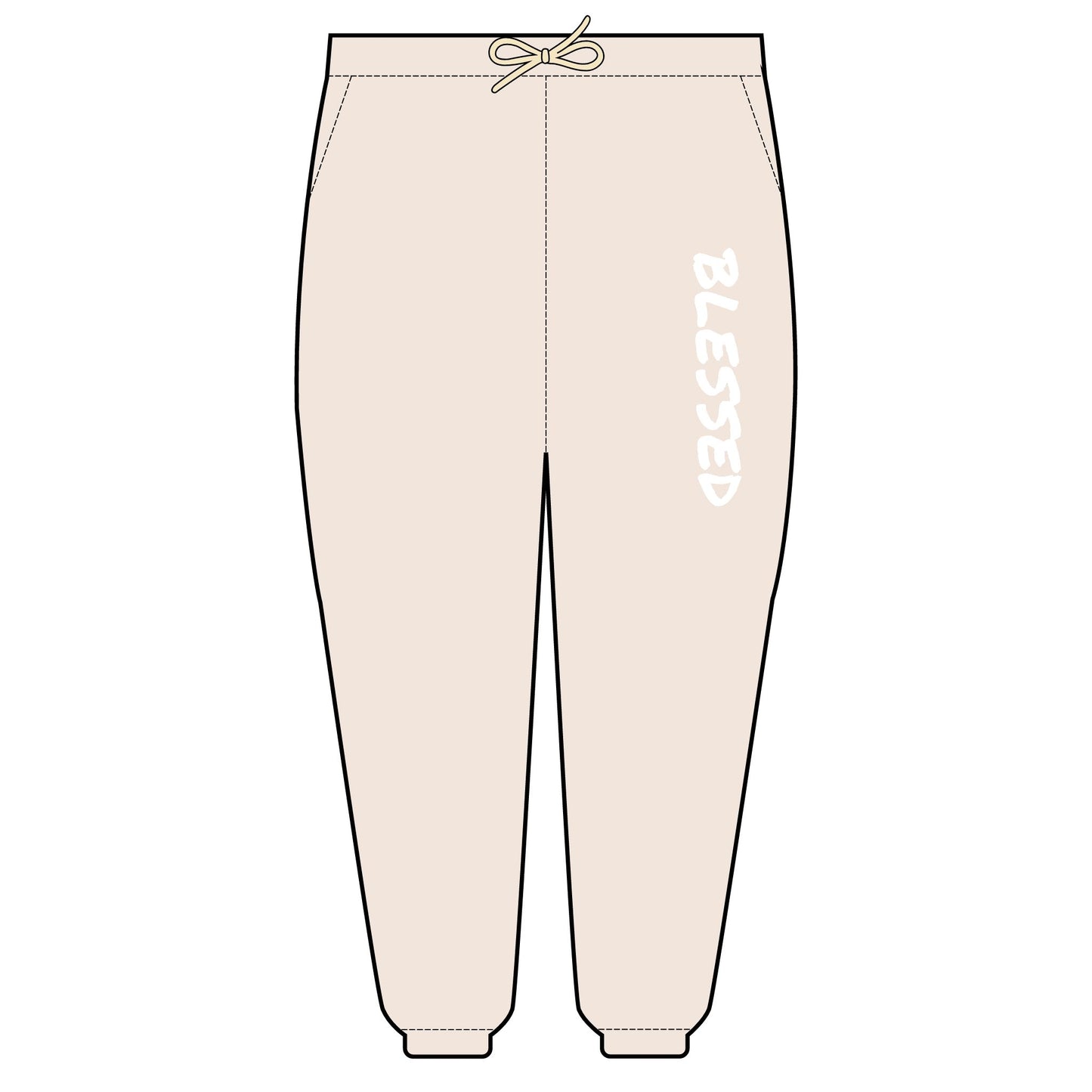 Unisex Garment-Dyed Lightweight Fleece Sweatpants