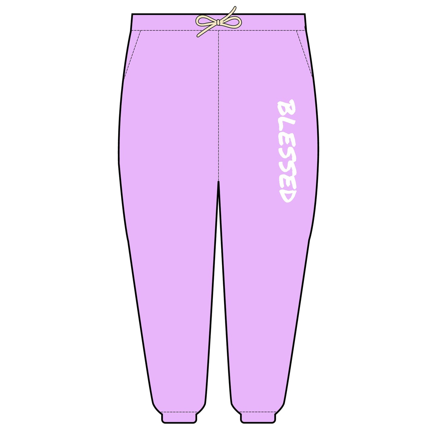 Unisex Garment-Dyed Lightweight Fleece Sweatpants