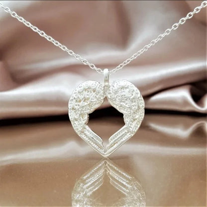 Angel's Wing Pendant Necklace