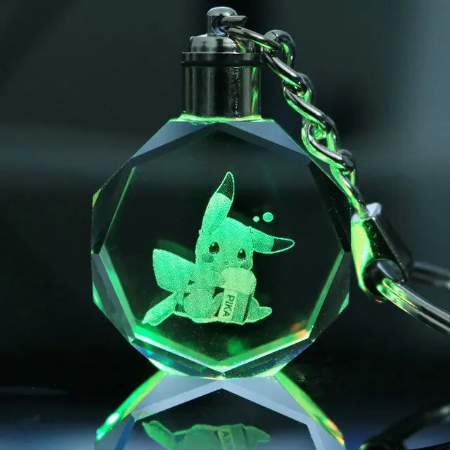 Pokemon Crystal Lamp Keychain