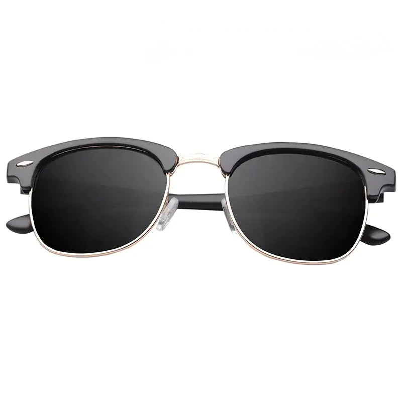 Polarized Semi-Rimless Unisex Sunglasses