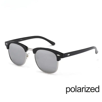 Polarized Semi-Rimmed Sunglasses