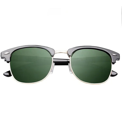 Polarized Semi-Rimless Unisex Sunglasses