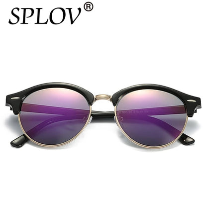 Polarized Semi-Rimless Unisex Sunglasses