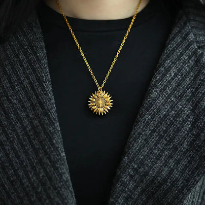 Sunflower Pendant