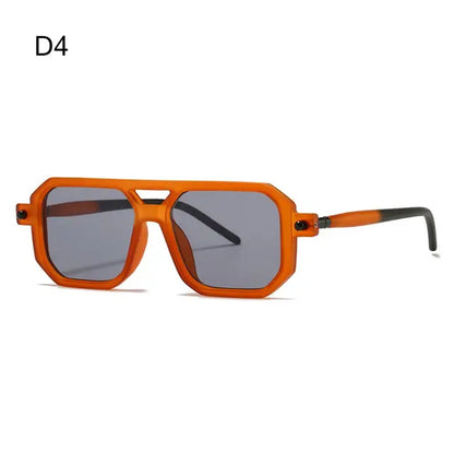 Double Bridge Leopard Sunglasses